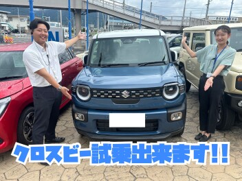 クロスビー・エブリィワゴン試乗しませんか！？
